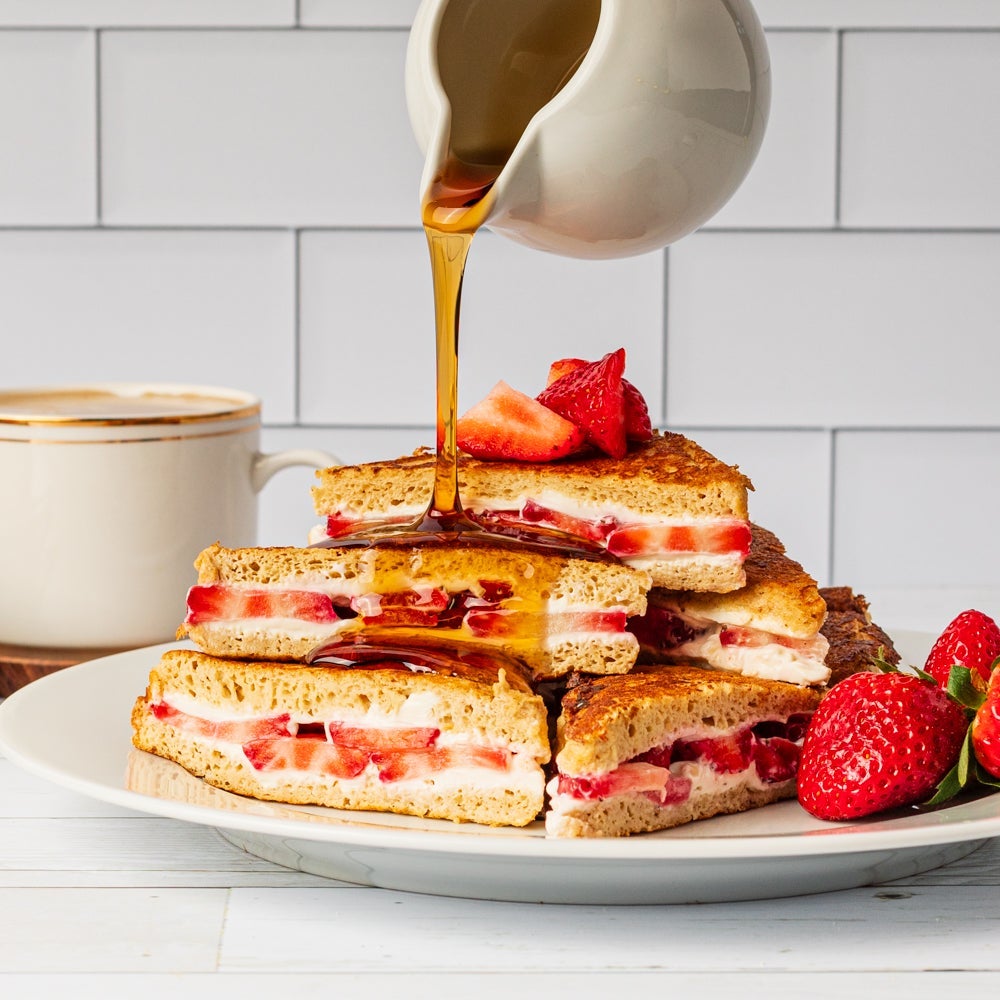 Strawberry Stuffed French Toast Splenda Strawberry Stuffed French Toast Splenda
