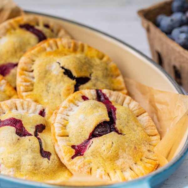 Tartes faciles aux myrtilles