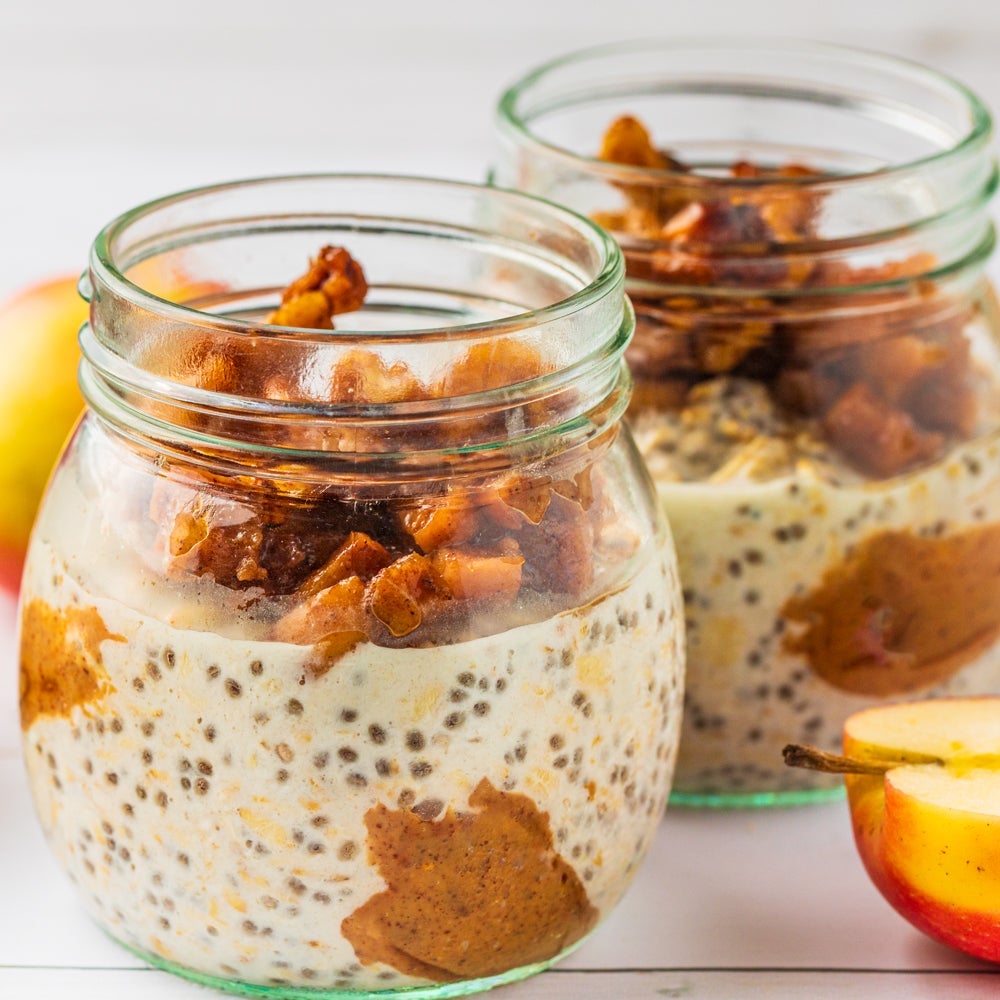 Apple Pie Overnight Oats - Splenda®