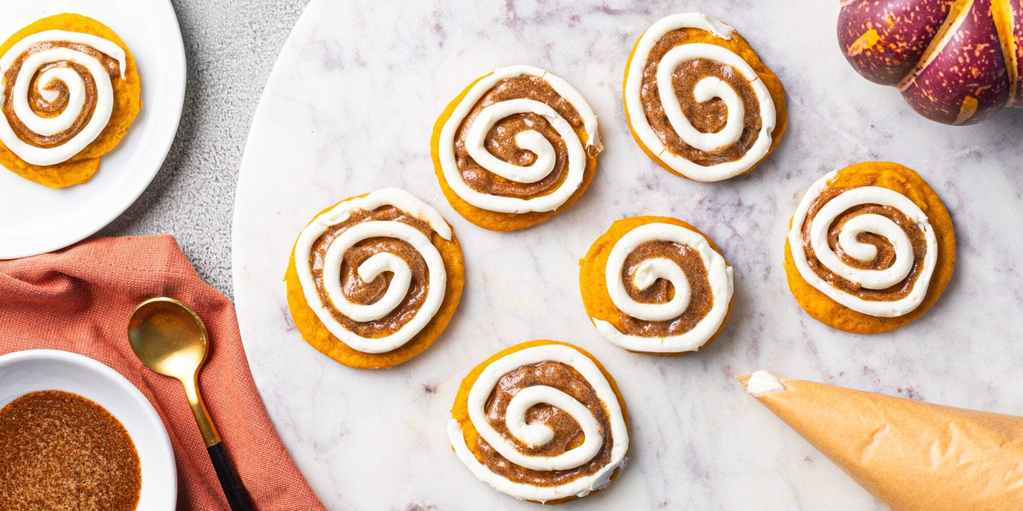 Biscuits à la citrouille et à la cannelle