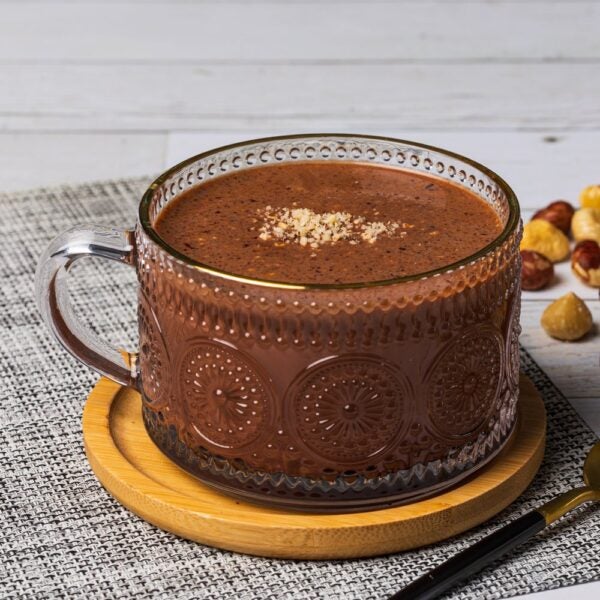 Chocolat chaud aux noisettes