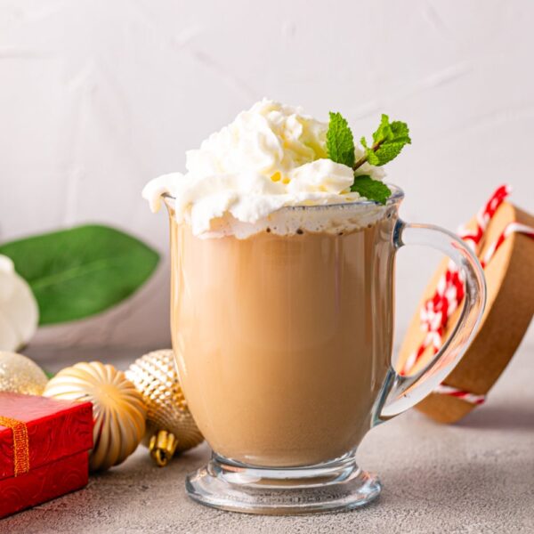 Moka à la menthe poivrée