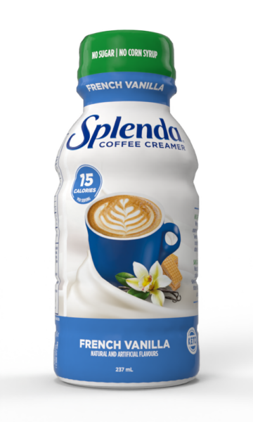 Splenda Crémier à Café Vanille Française Bouteille - Façade