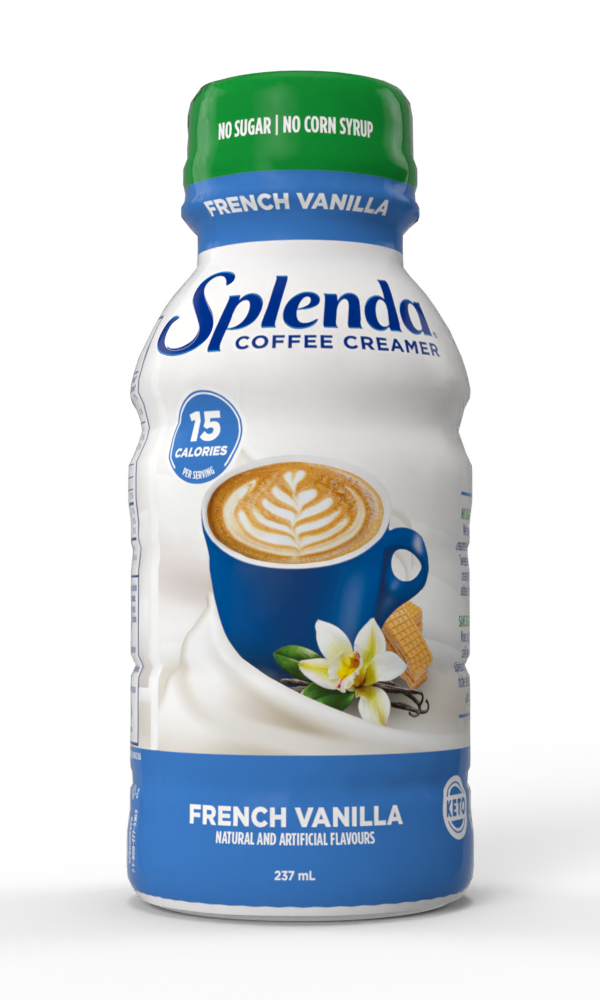 Splenda Crémier à Café Vanille Française Bouteille - Façade