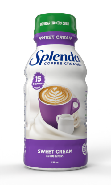 Splenda Sweet Cream Crémier Bouteille à Café - Avant