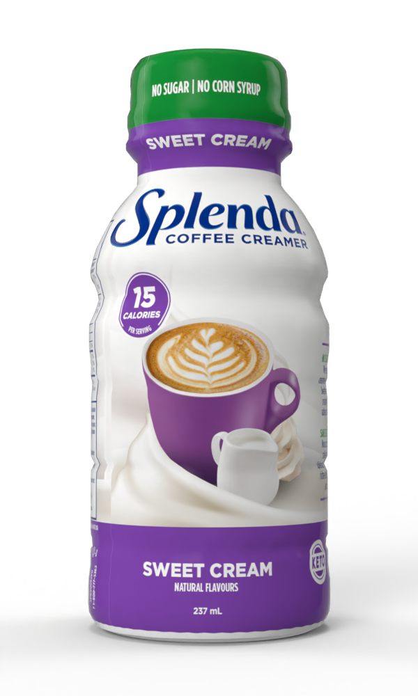 Splenda Sweet Cream Crémier Bouteille à Café - Avant