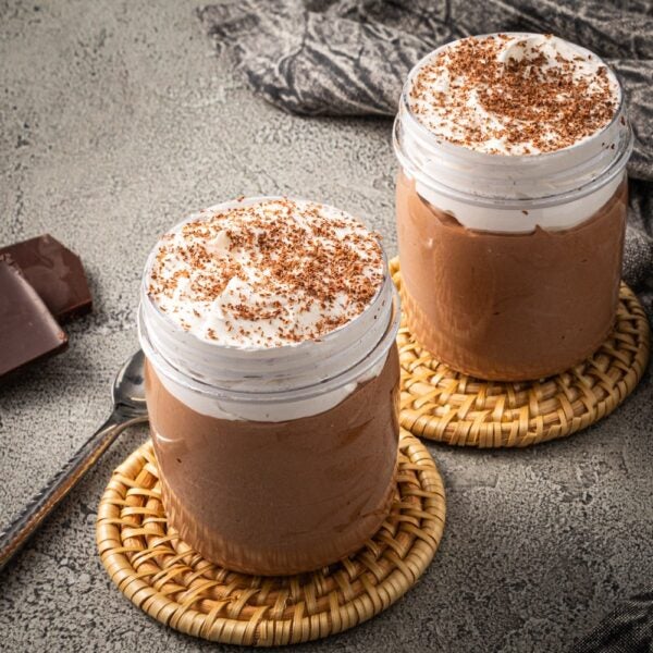 Mousse au chocolat hyperprotéinée
